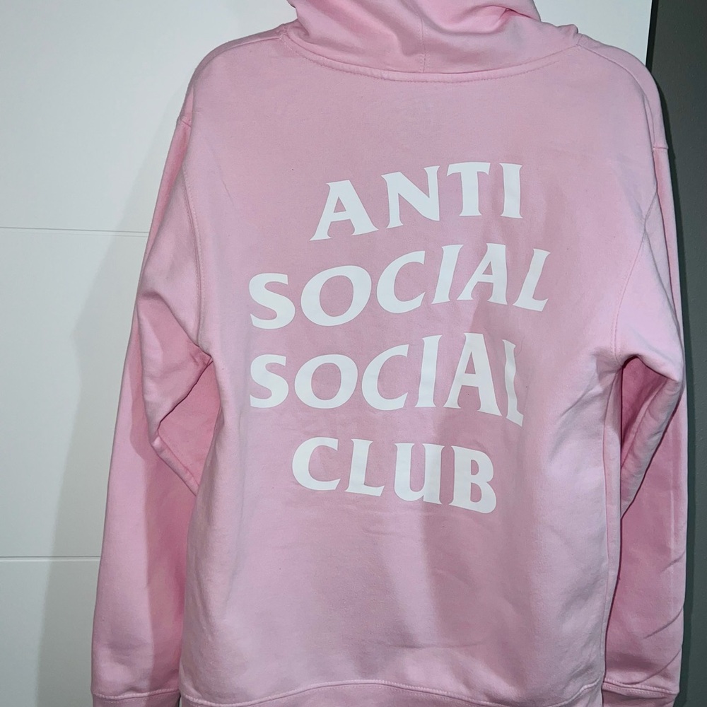 Anti Social Social Club (A.S.S.C) Pink Hoodie